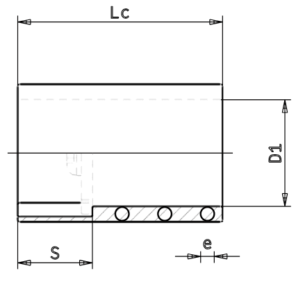 Ball bearing cages Type 1 C11 - NF ISO 3290 PLAN