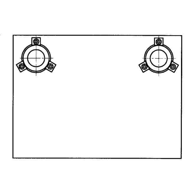 Standard die sets with rear pillars D72