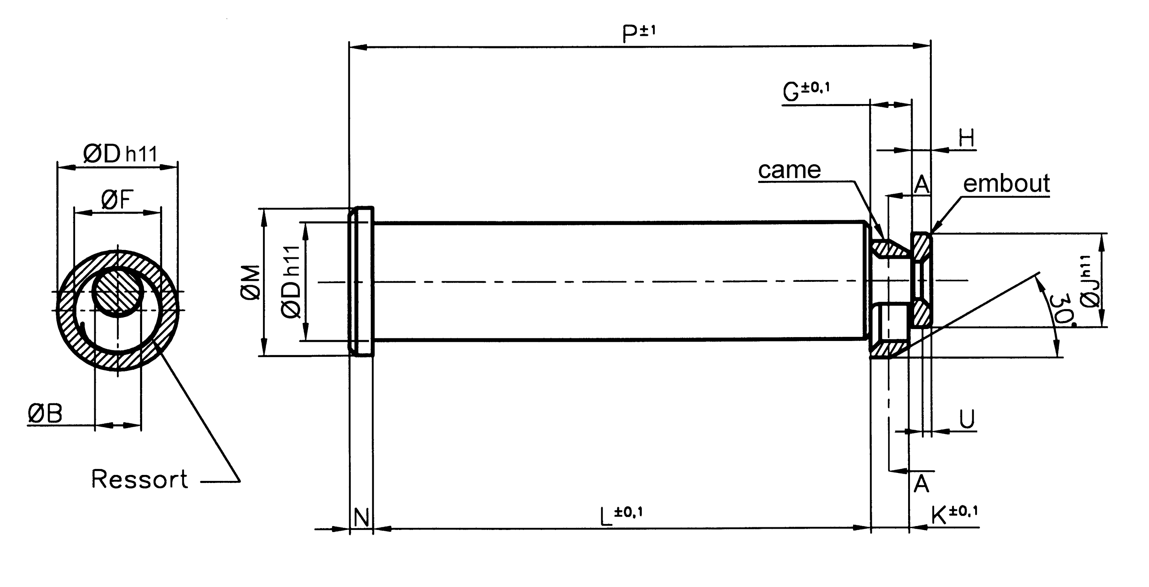 Lifting bolts BRM plan