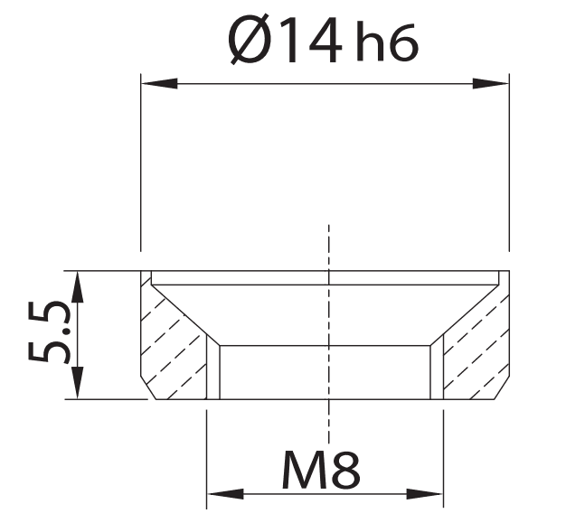 Schéma bride YR-SSCL