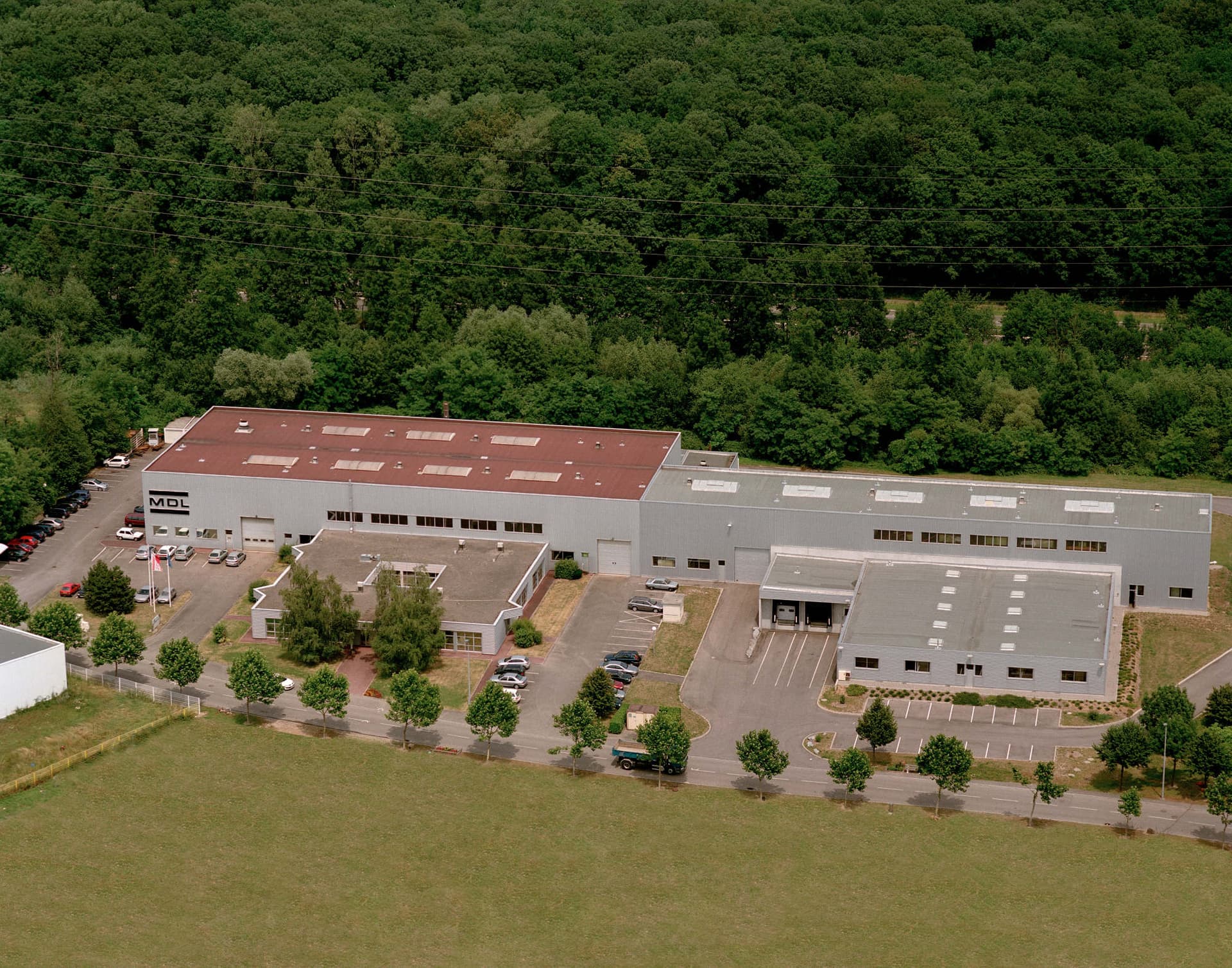 Aerial photo site MDL Issenheim