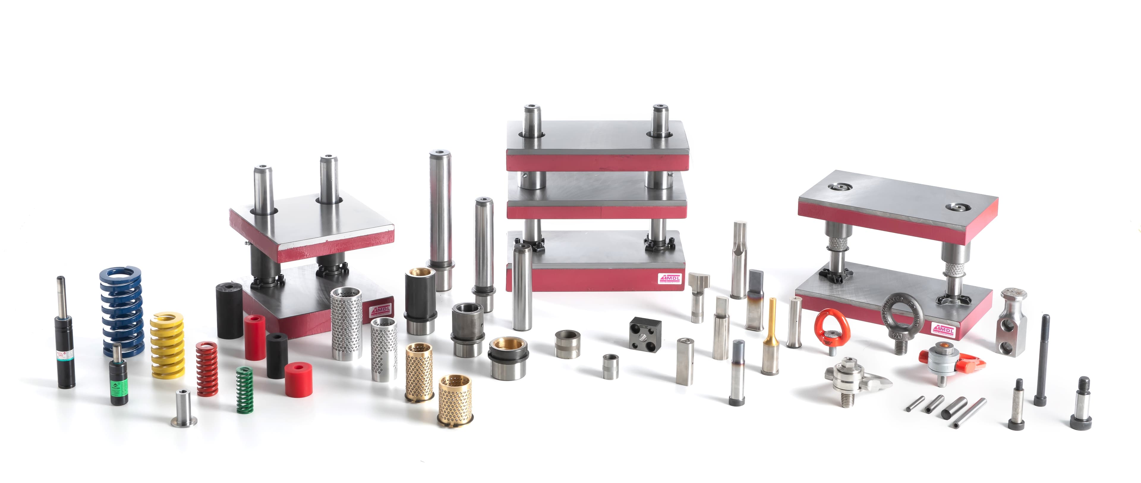 MDL et Porter Besson, les marques de composants normalisés pour la construction d'outils de découpe du fabricant français AMDL AMDL est le fabricant leader français qui conçoit, fabrique et distribue les composants normalisés pour la construction d'outils de découpe et outillages de presse des marques MDL et Porter Besson