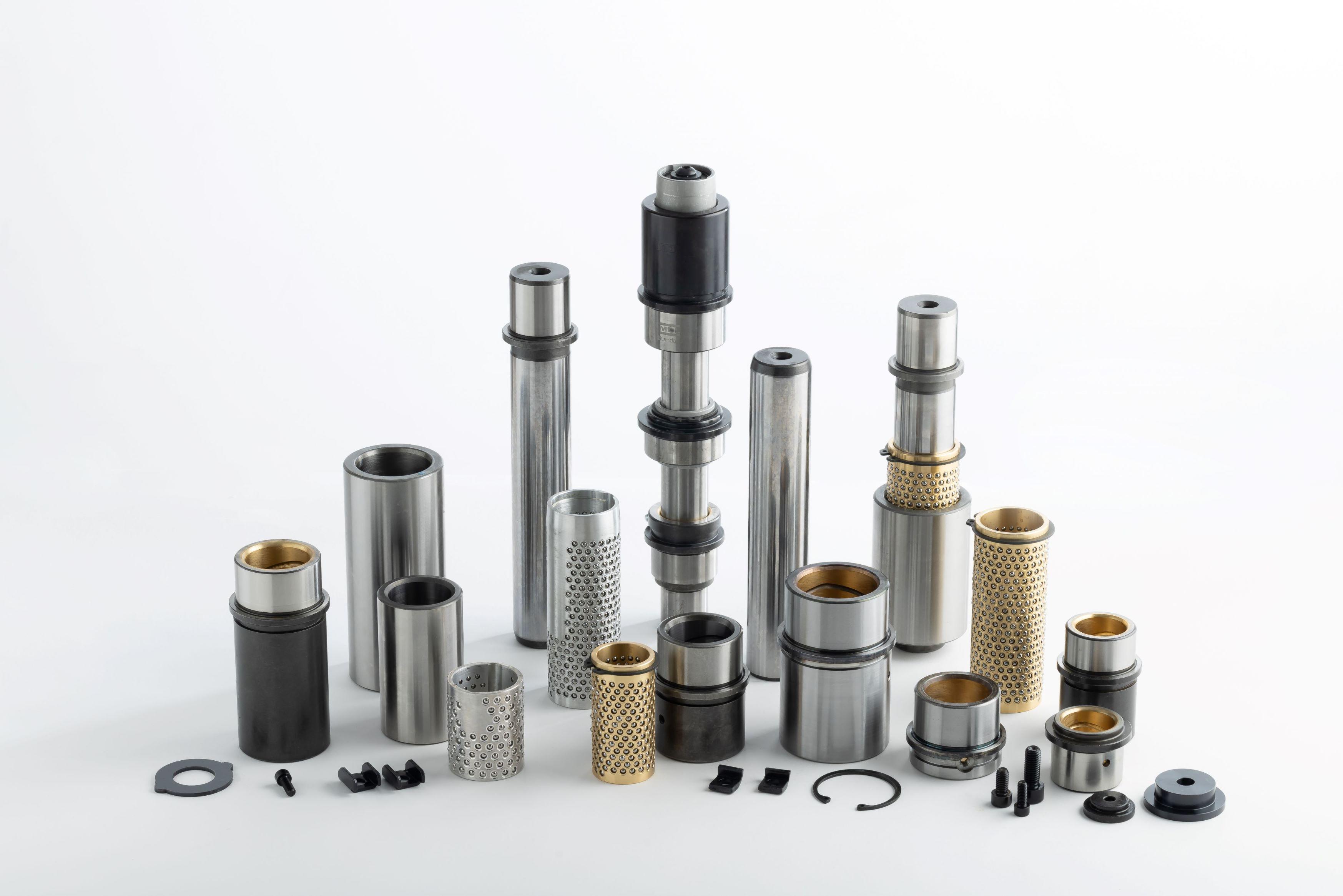 standardized guiding elements for die sets making MDL components by AMDL